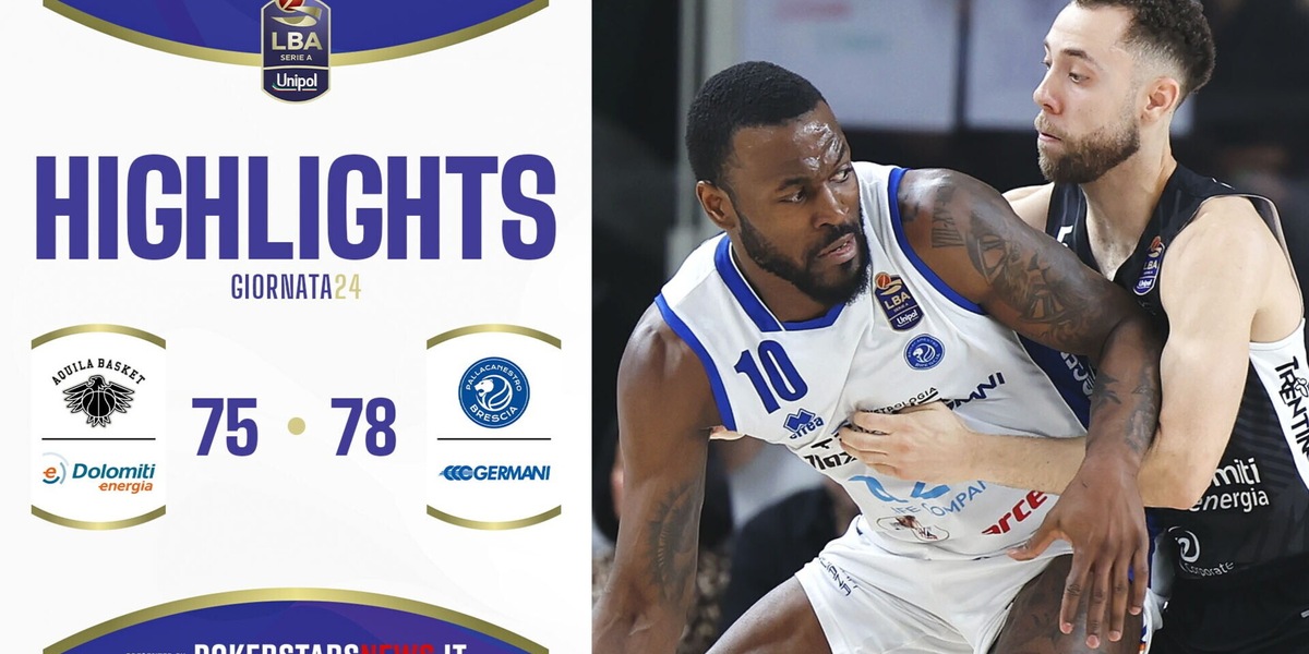 Dolomiti Energia Trentino – Germani Brescia | Serie A Unipol 2024/25
