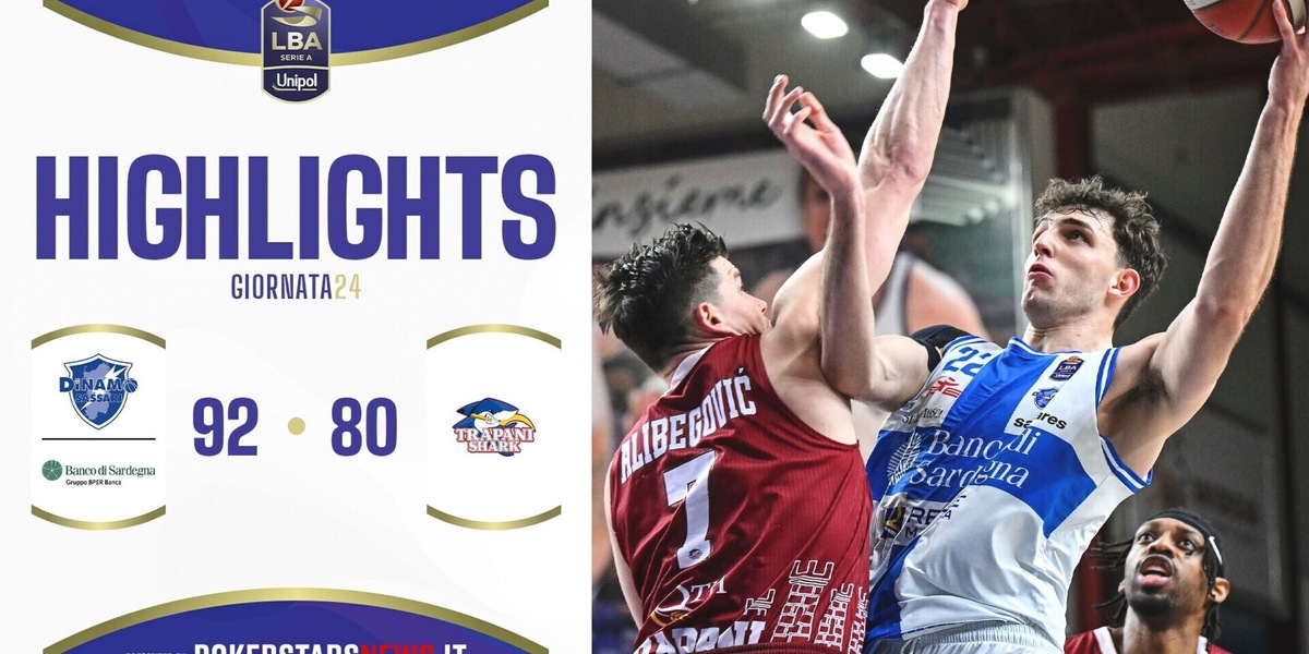 Banco di Sardegna Sassari - Trapani Shark | Serie A Unipol 2024/25