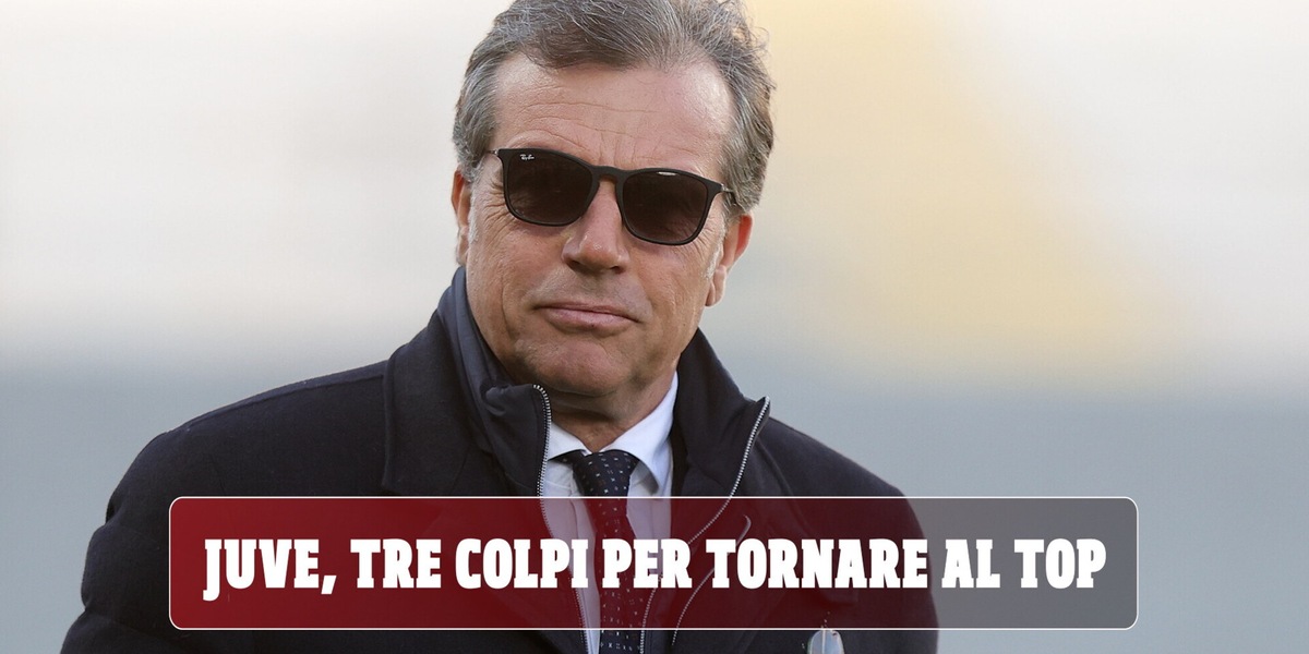 Tre colpi per tornare Juve