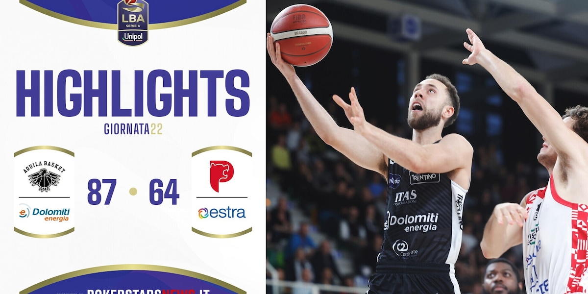 Dolomiti Energia Trentino - Estra Pistoia | Serie A Unipol 2024/25