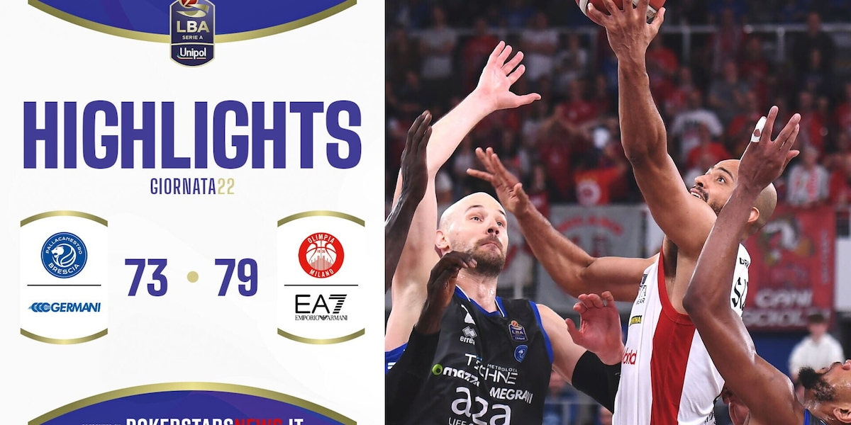Germani Brescia - EA7 Emporio Armani Milano | Serie A Unipol 2024/25
