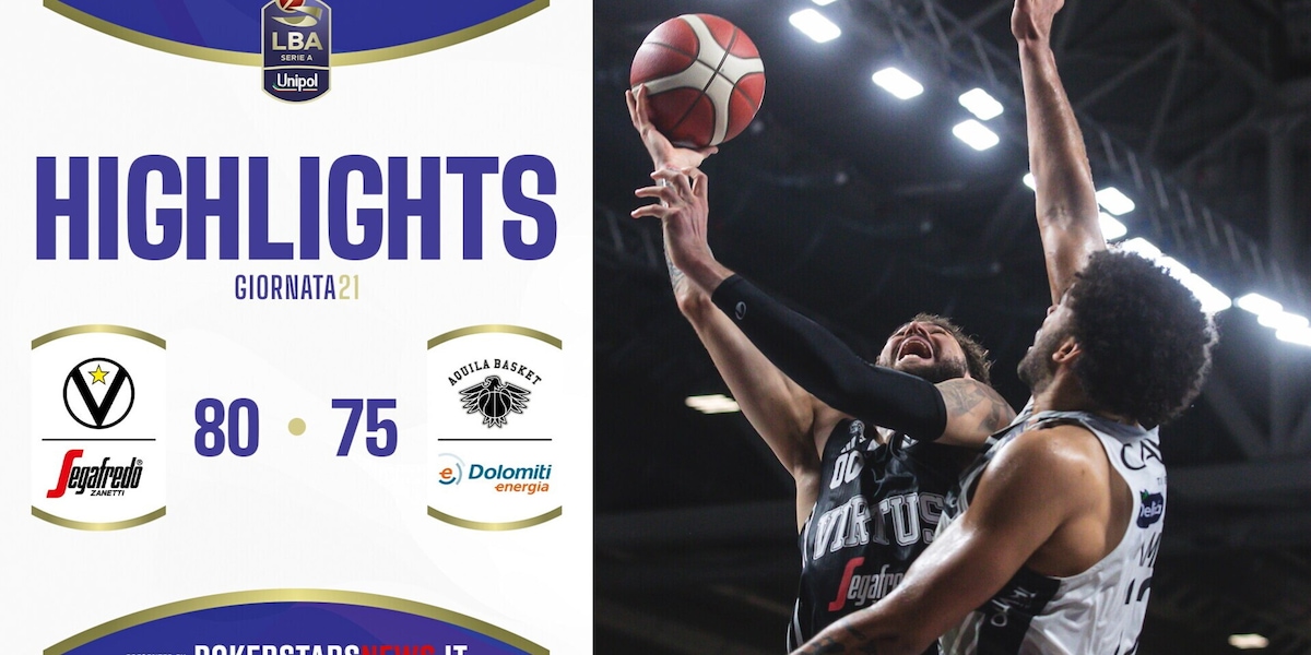 Virtus Segafredo Bologna - Dolomiti Energia Trentino | Serie A Unipol 2024/25