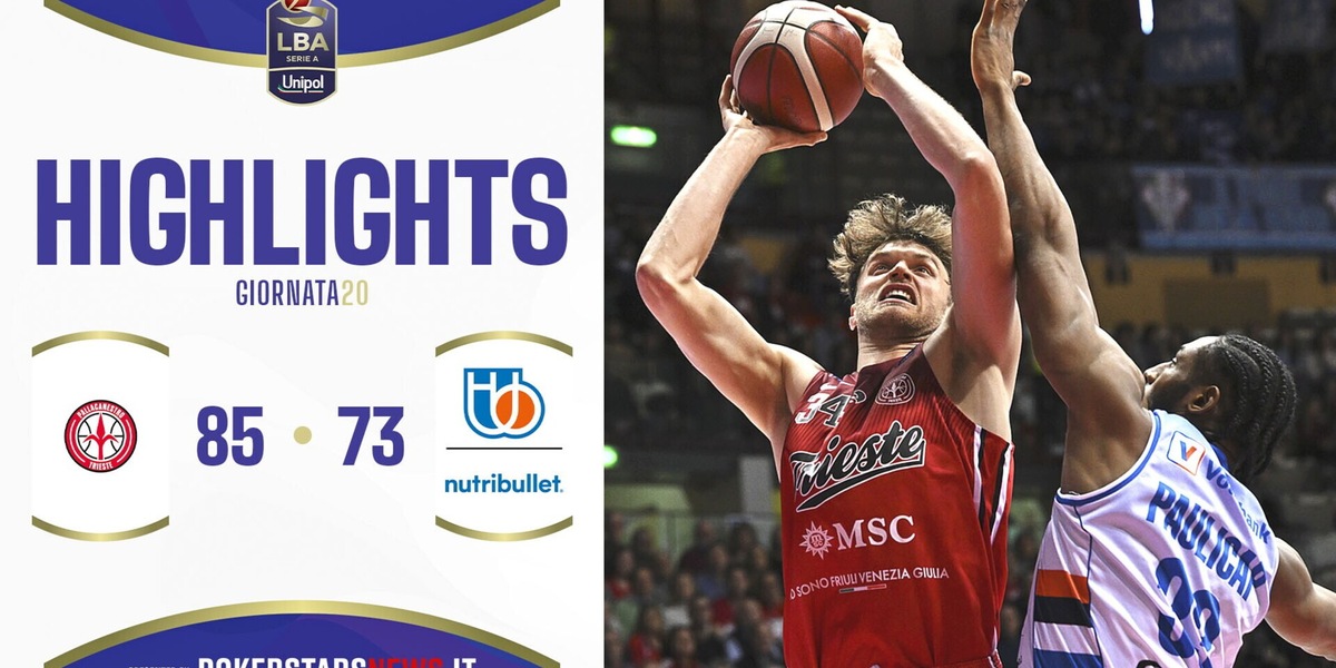 Pallacanestro Trieste - NutriBullet Treviso Basket | Serie A Unipol 2024/25