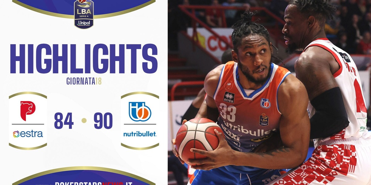 Estra Pistoia – NutriBullet Treviso Basket | Serie A Unipol 2024/25