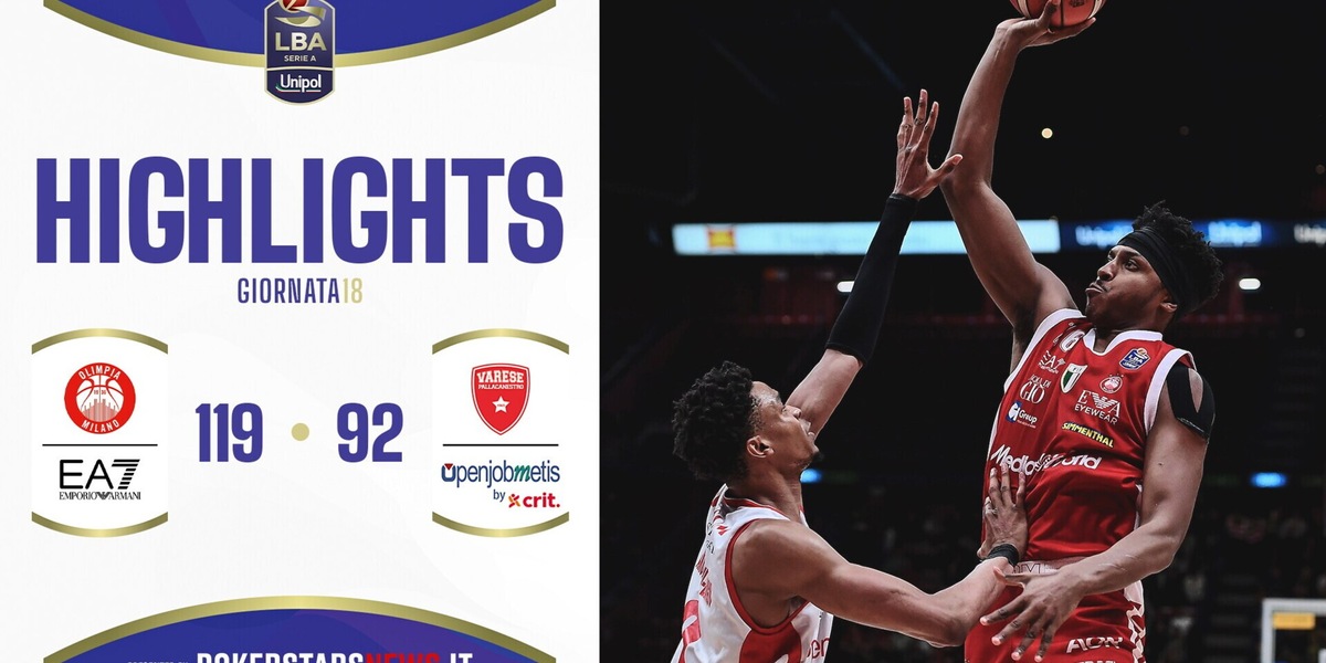 EA7 Emporio Armani Milano - Openjobmetis Varese | Serie A Unipol 2024/25