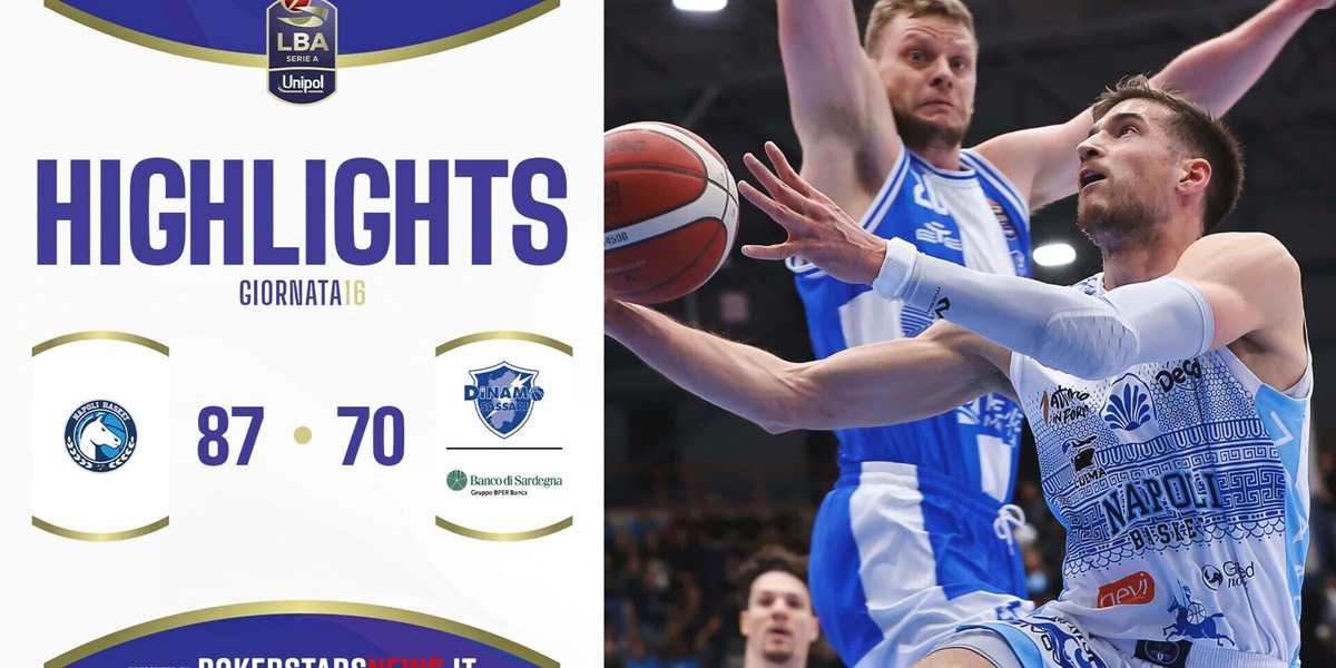 Napoli Basket – Banco di Sardegna Sassari | Serie A Unipol 2024/25
