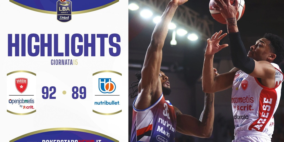 Openjobmetis Varese – NutriBullet Treviso Basket | Serie A Unipol 2024/25