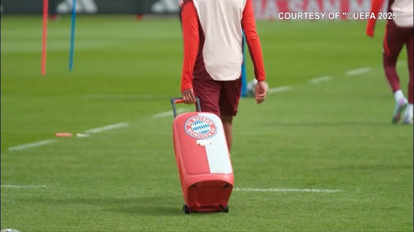 Bayern Monaco, musica durante l'allenamento