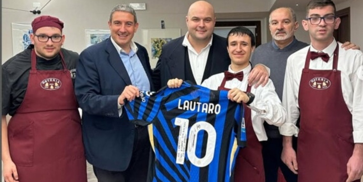 Lautaro cuore d'oro: un gran gol per i ragazzi disabili di Corbetta
