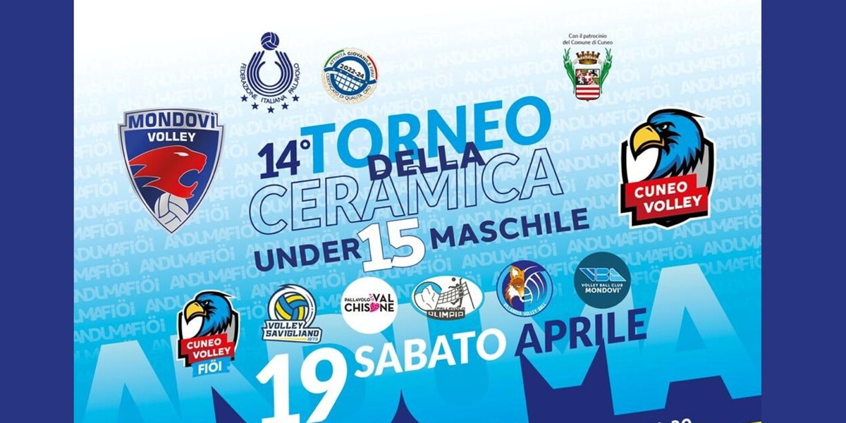 Cuneo Volley pronto ad ospitare il Torneo della Ceramica 2025
