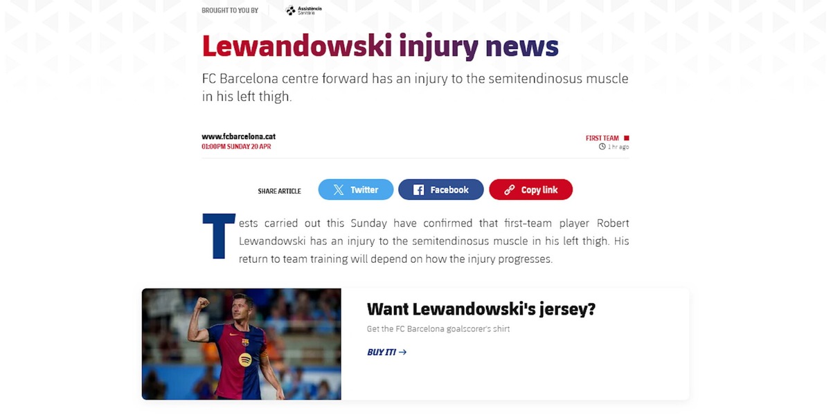 Barcellona, stop Lewandoswki: salta l'Inter!