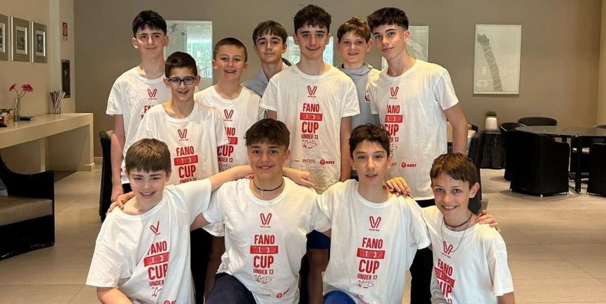 Medaglia di bronzo per l’U13 del Cuneo Volley alla Fano Thirteen Cup