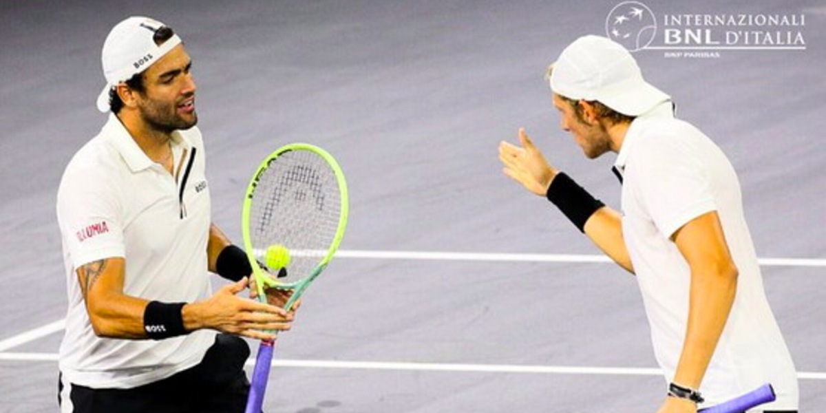 I Berrettini agli Internazionali d'Italia: Jacopo con Matteo in doppio