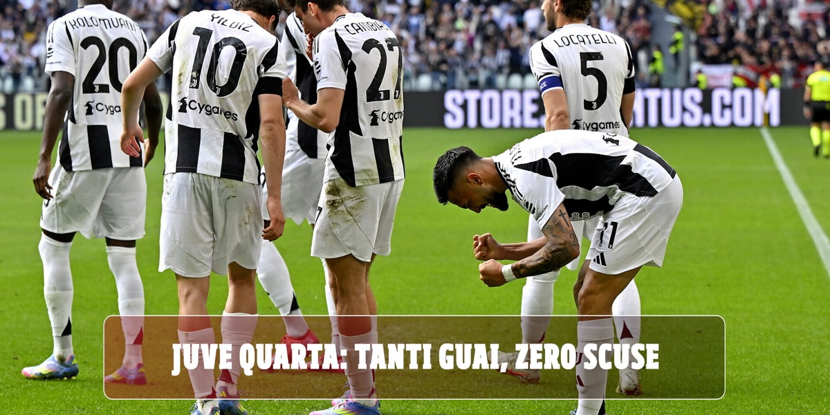 Juve quarta: tanti guai, zero scuse