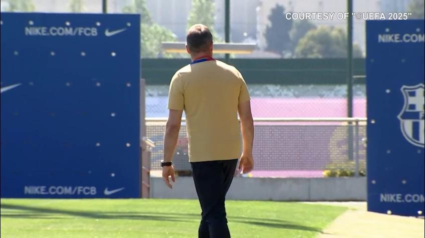 Il Barcellona prepara la sfida all'Inter