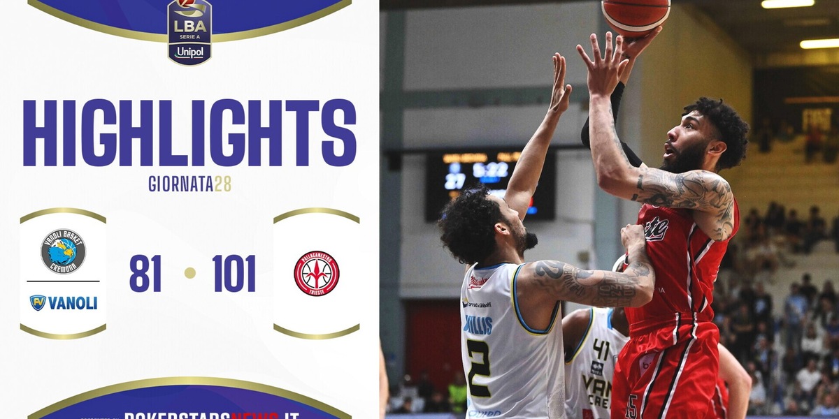 Vanoli Basket Cremona - Pallacanestro Trieste | Serie A Unipol 2024/25