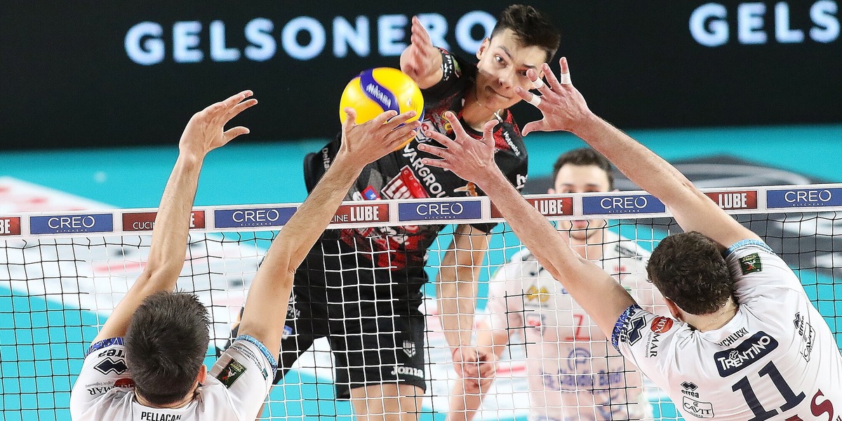 Play Off: Civitanova-Trento secondo round