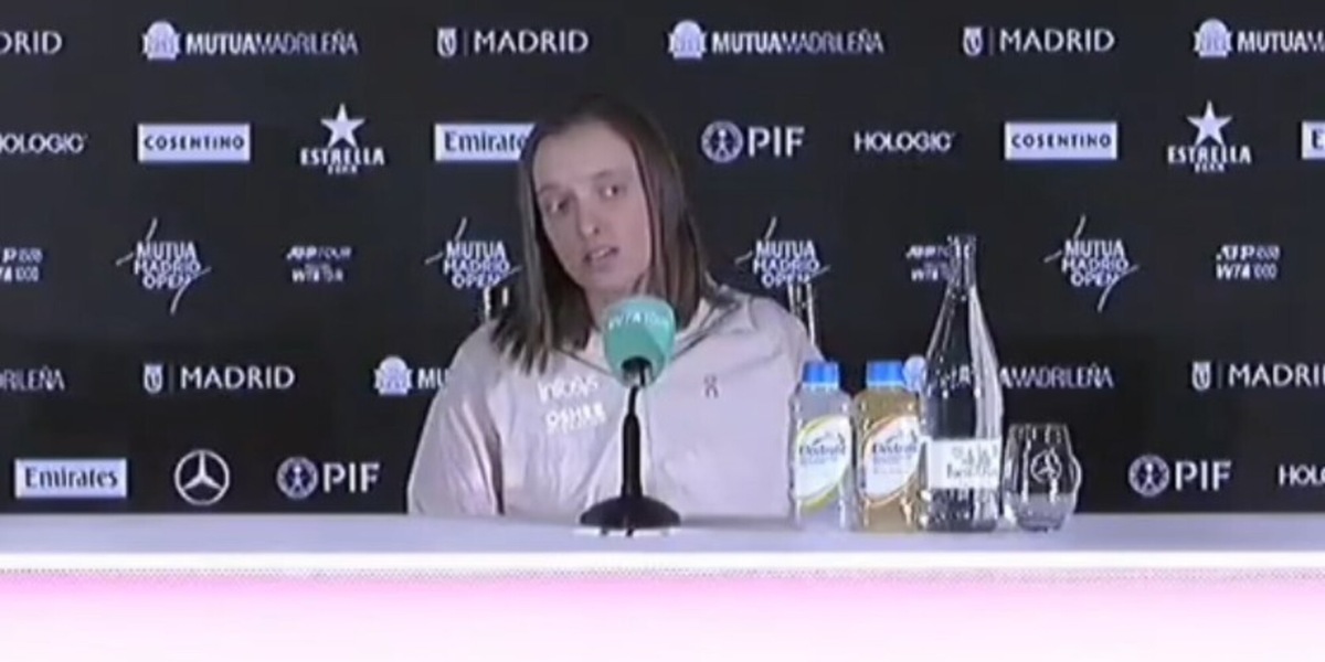 Swiatek, la risposta in conferenza fa calare il gelo: "Sono troppo stupida per rispondere"