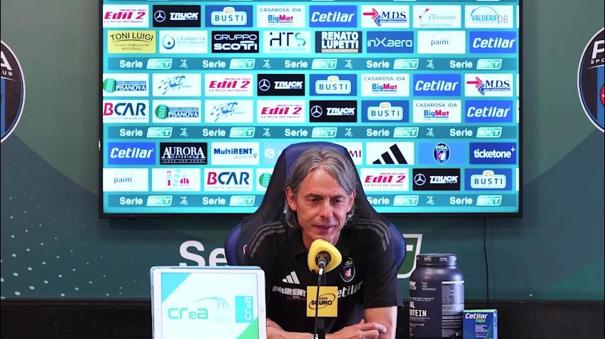 Filippo Inzaghi: "Il traguardo è vicino" poi spunta l'ospite speciale in conferenza