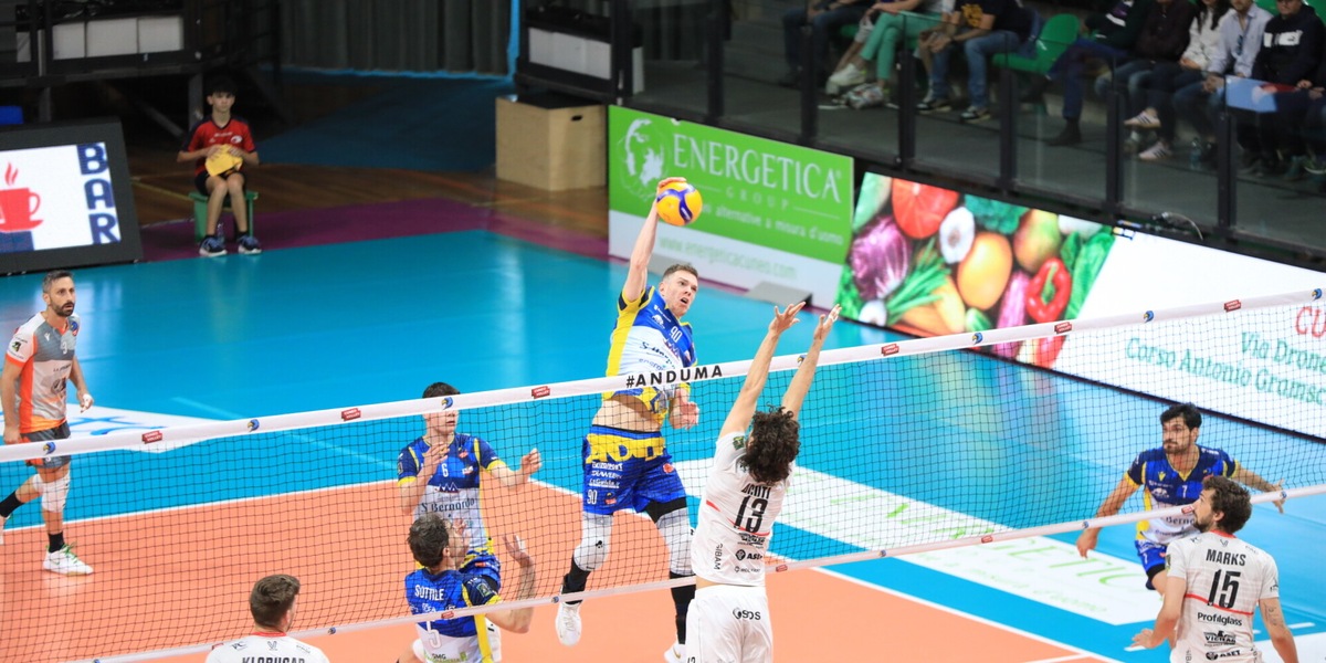 Brescia, Tinet, Aversa e Cuneo conquistano le semifinali di Coppa Italia di A2