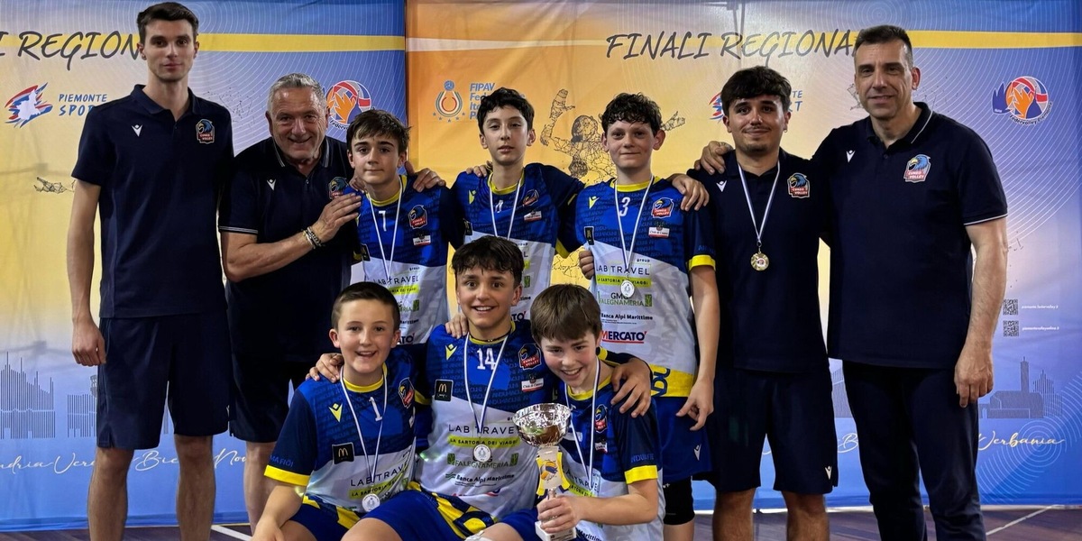 L’Under 13 del Cuneo Volley è Campione Regionale 3vs3
