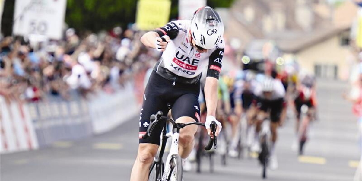 Giro di Romandia: Evenepoel si risparmia, Vine ringrazia e scappa