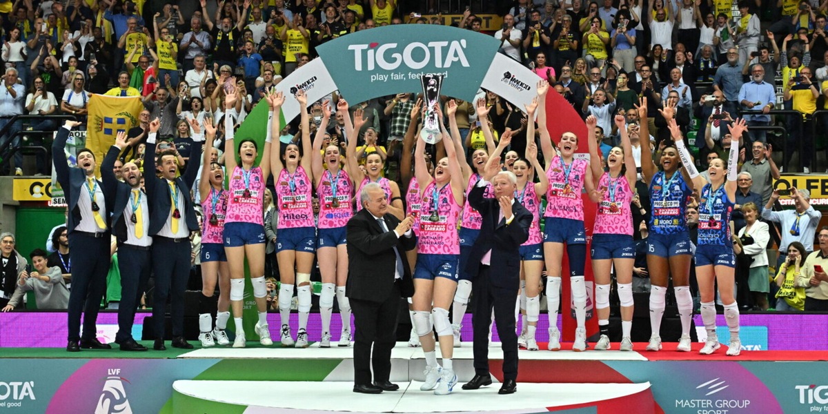 Imoco regina d'Europa, il Grande Slam è tuo
