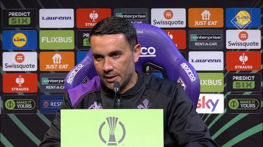 Palladino: "Proviamo a portare la Fiorentina in finale"