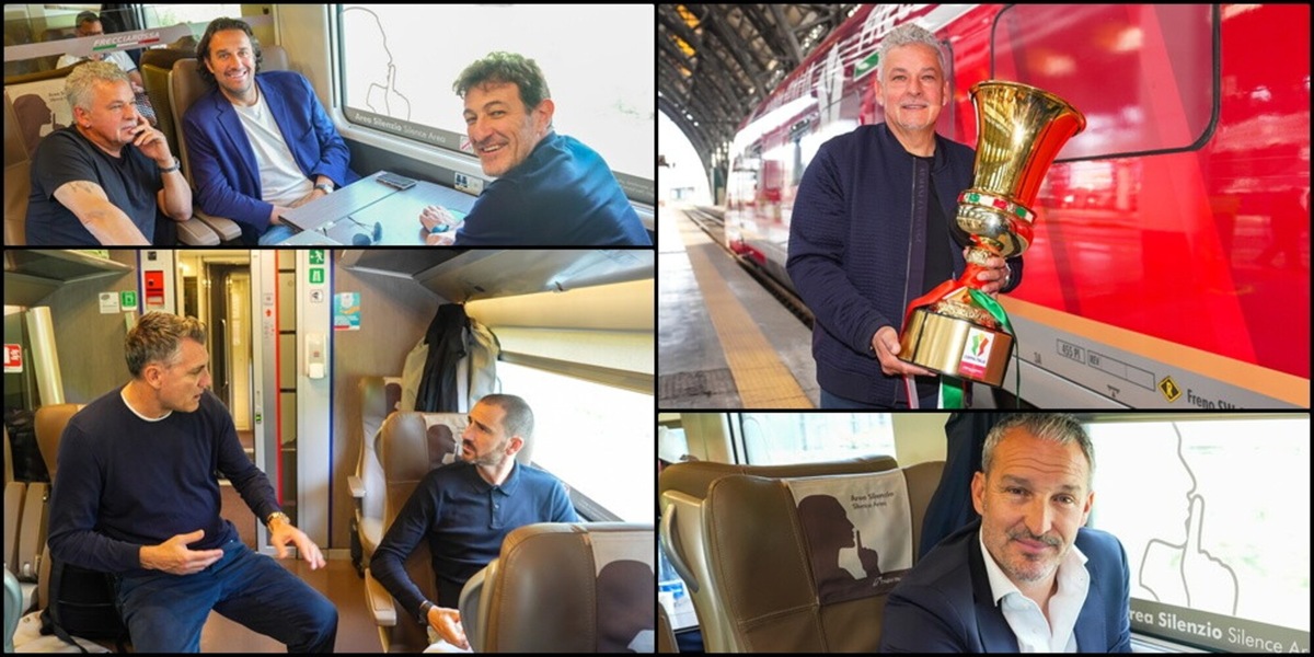 Bonucci, Baggio, Ferrara e non solo: quanta Juve in viaggio con la Coppa Italia