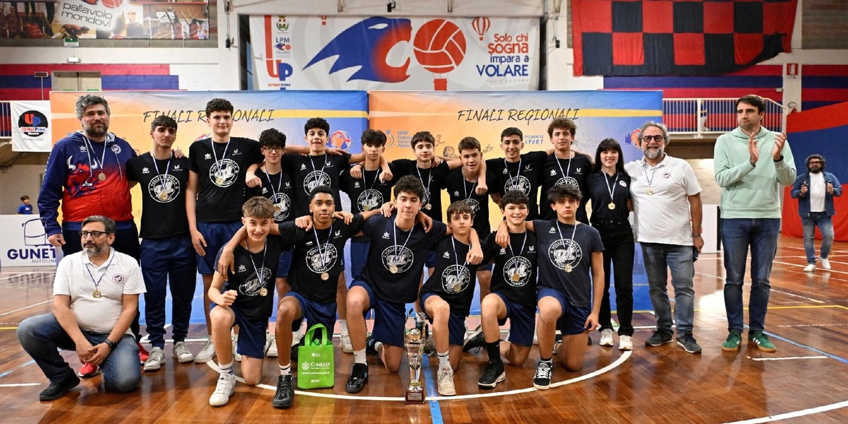 Volley Parella Torino: l'U15 maschile è Campione Regionale