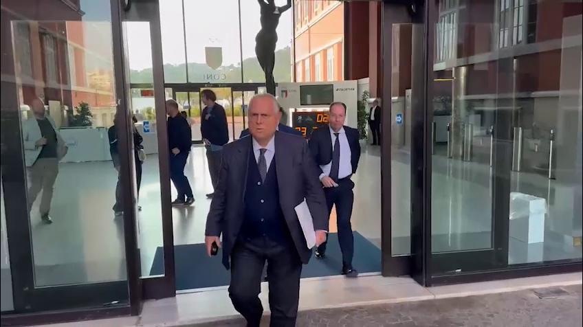 Lotito: "Giudizio su Baroni? Vi inventate le cose"