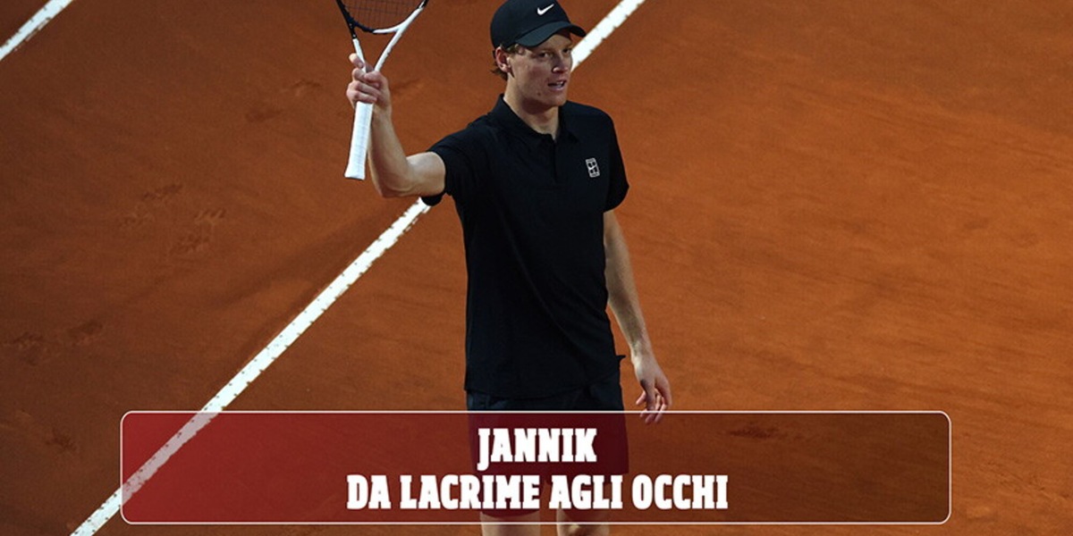 Jannik, da lacrime agli occhi