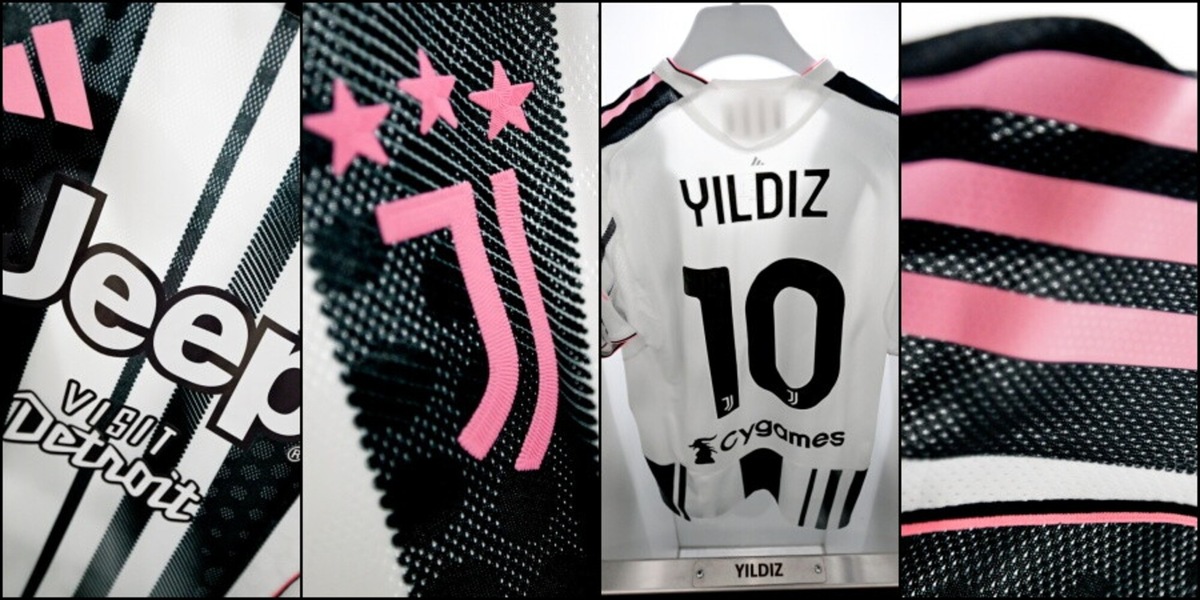 La nuova maglia Juventus, per la prima volta in campo contro l'Udinese
