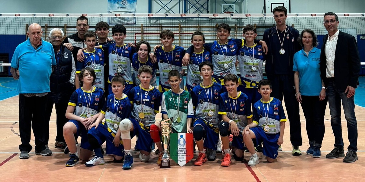L’Under 13 del Cuneo Volley è Campione Territoriale anche nel 6vs6