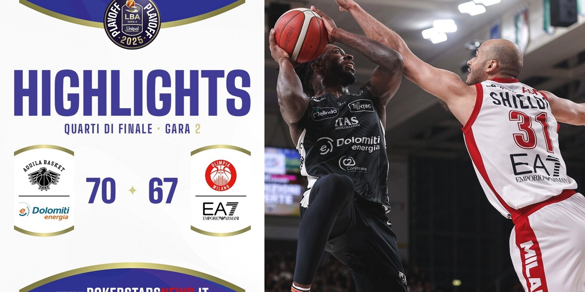 Dolomiti Energia Trentino – EA7 Emporio Armani Milano | Quarti di Finale | Gara-2