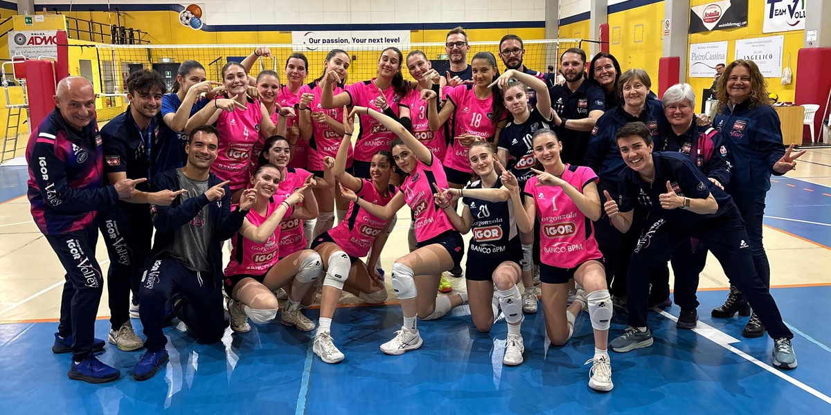 Igor Agil Volley: splendida promozione in Serie D