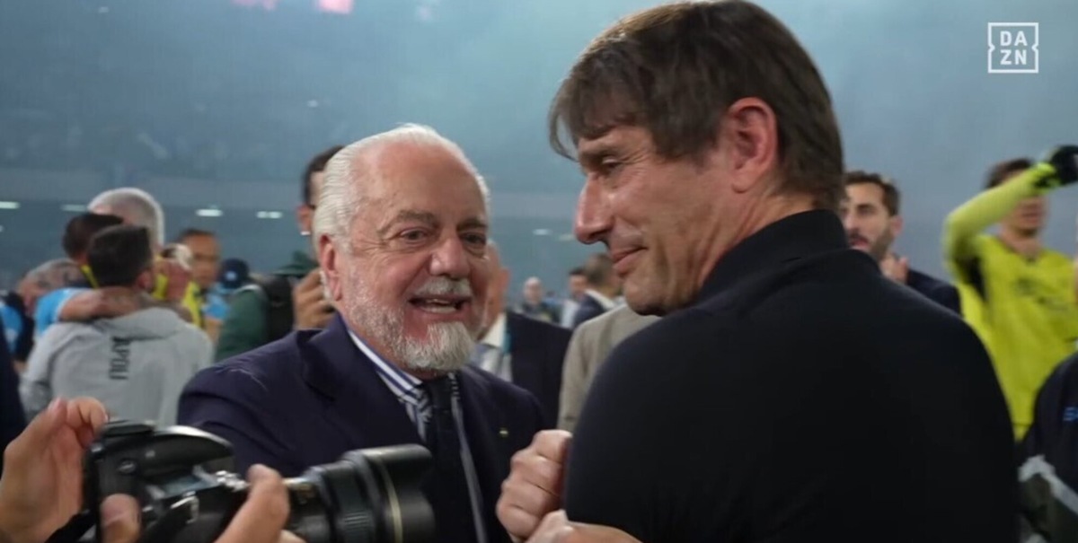 Conte, "Se resto al Napoli?": la risposta sul futuro in diretta a Dazn