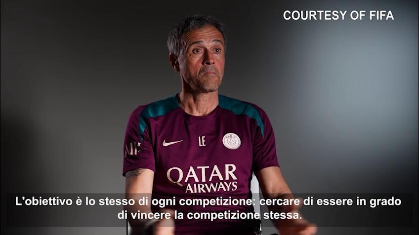 Luis Enrique sul Mondiale per Club: "É un obiettivo del Psg"