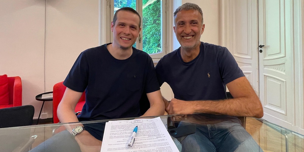 Novipiú Monferrato Basket: capitan Martinoni prolunga fino al 2027