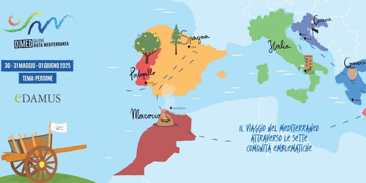 Riecco il DMED: dal 30 maggio al 1° giugno il Salone della Dieta Mediterranea a Paestum