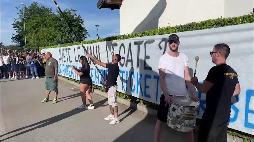 Inter, i tifosi caricano l'ambiente in vista della finale contro il Psg