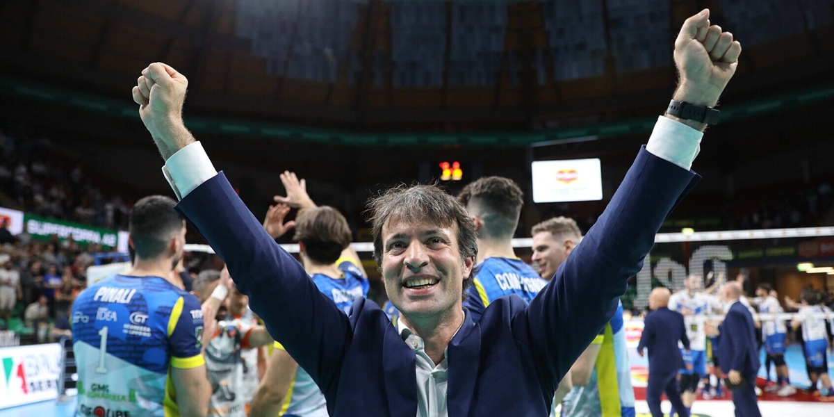 Coach Battocchio al timone di Cuneo in Superlega