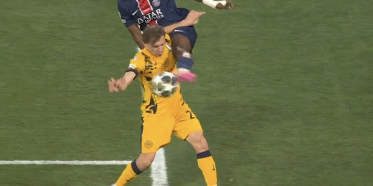 Pacho salva, Barella resta a guardare, il Psg parte e segna il 2-0 in contropiede: la sequenza