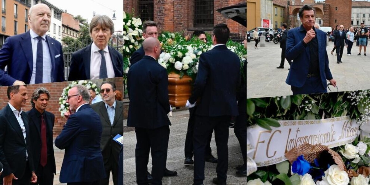 Ernesto Pellegrini, i funerali a Milano: l’ultimo saluto all’ex presidente Inter