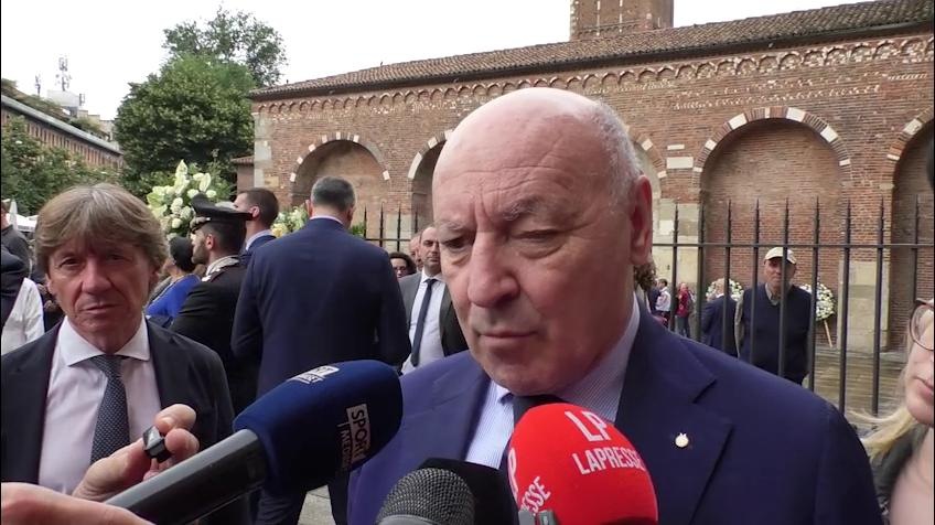 Marotta ricorda Pellegrini: "Perdiamo un grande uomo"