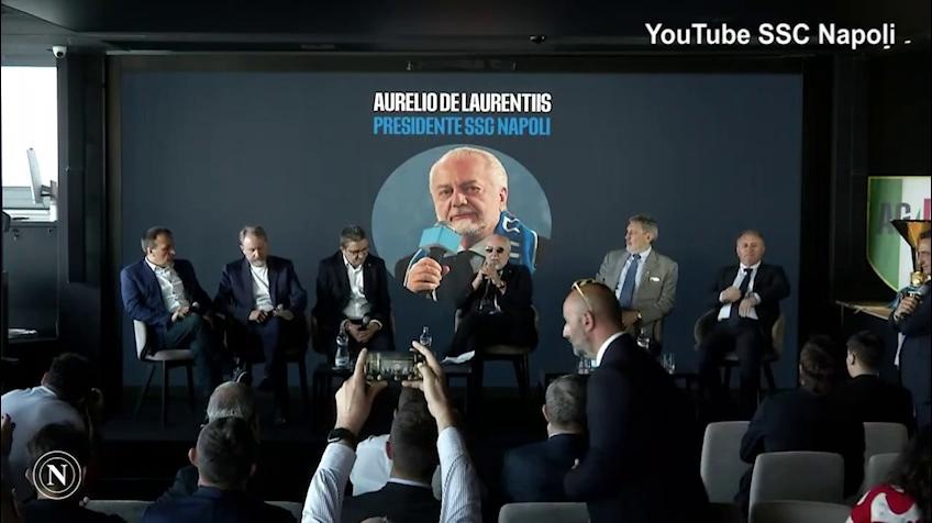 De Laurentiis: "Campionato debole? Falso! È stato un campionato della Madonna, con tutto il rispetto"