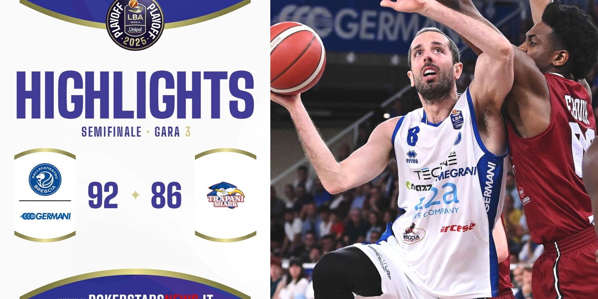 Germani Brescia – Trapani Shark | Semifinale | Gara-3
