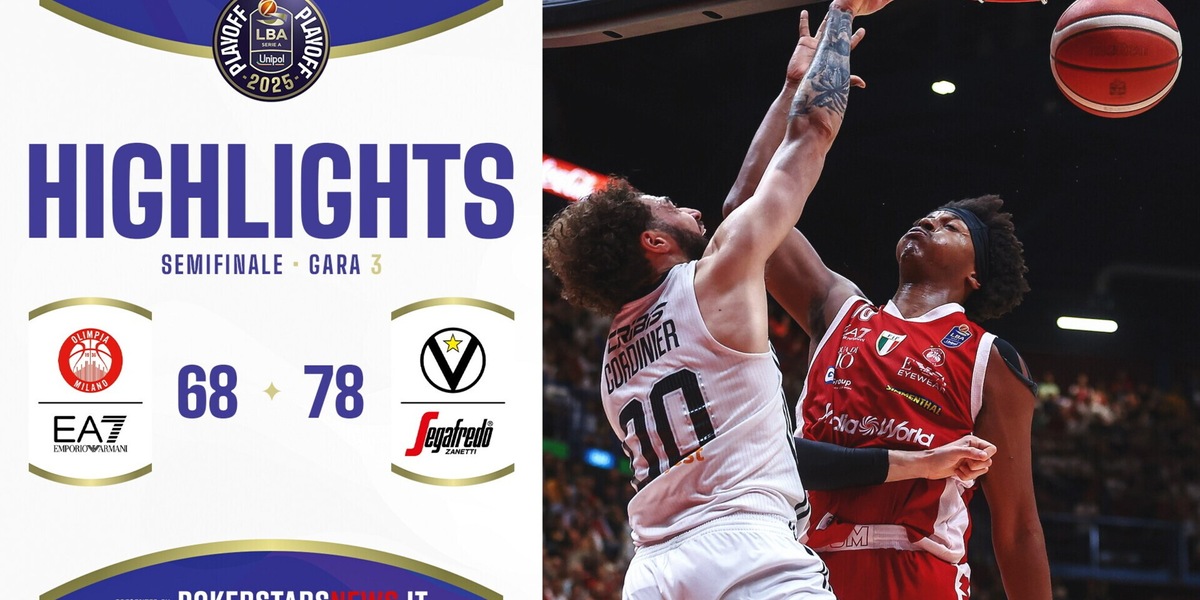 EA7 Emporio Armani Milano - Virtus Segafredo Bologna | Semifinale | Gara-3