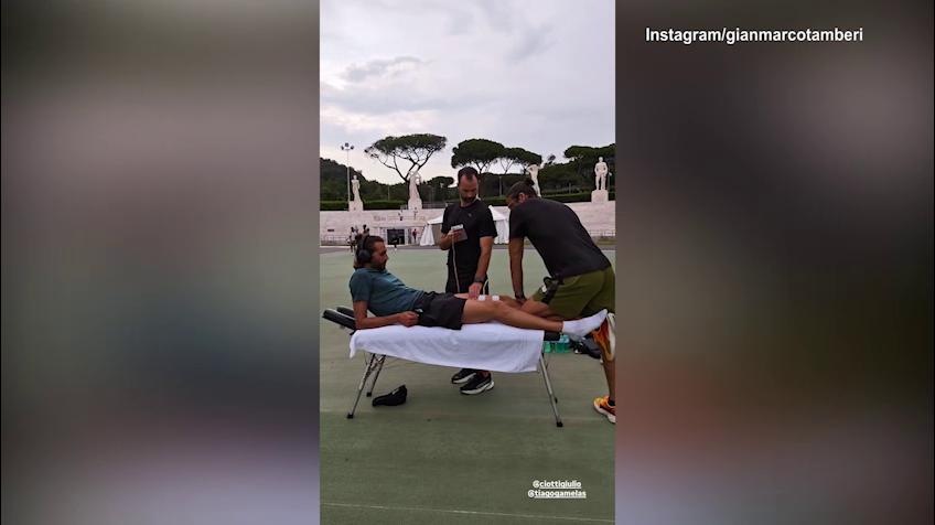 Atletica, Tamberi si scalda ai piedi dell'Olimpico