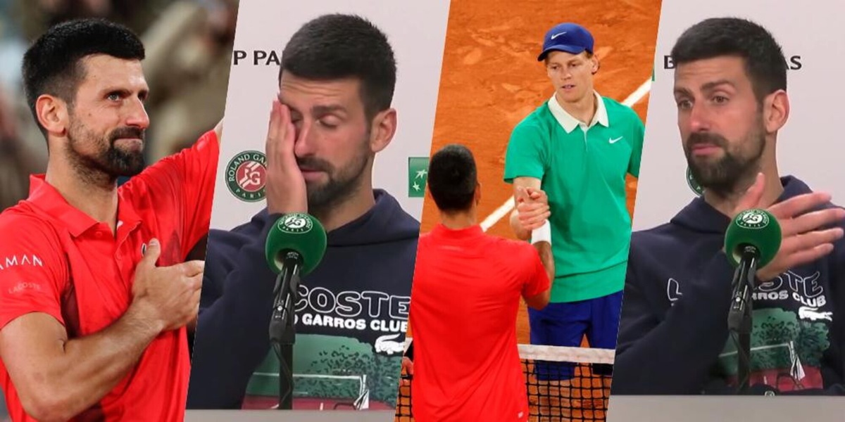 Djokovic rivela: "Potrebbe essere stata la mia ultima qui". Poi incorona Sinner: "Ha dimostrato..."